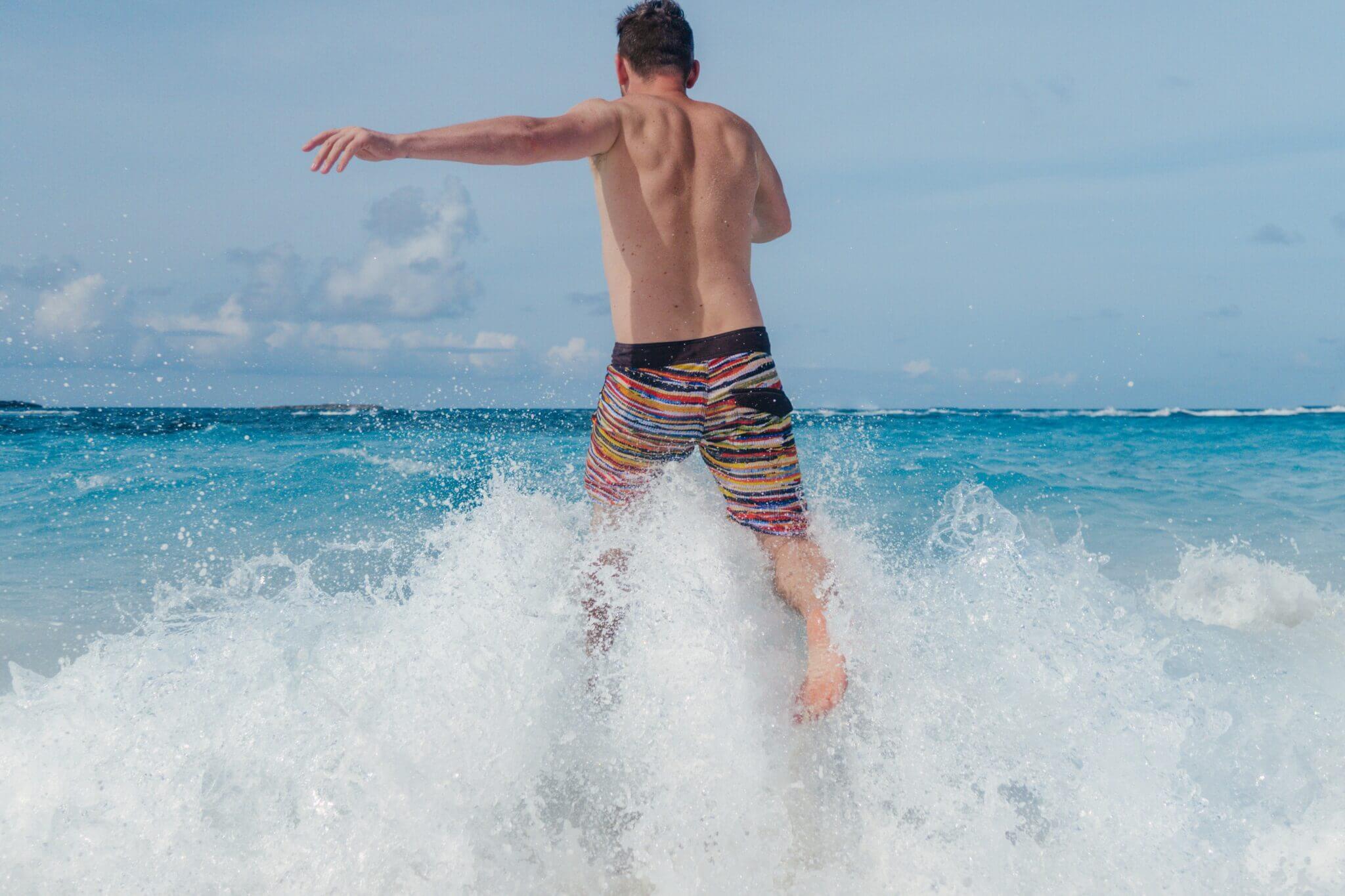 Bumser og ar på ryggen