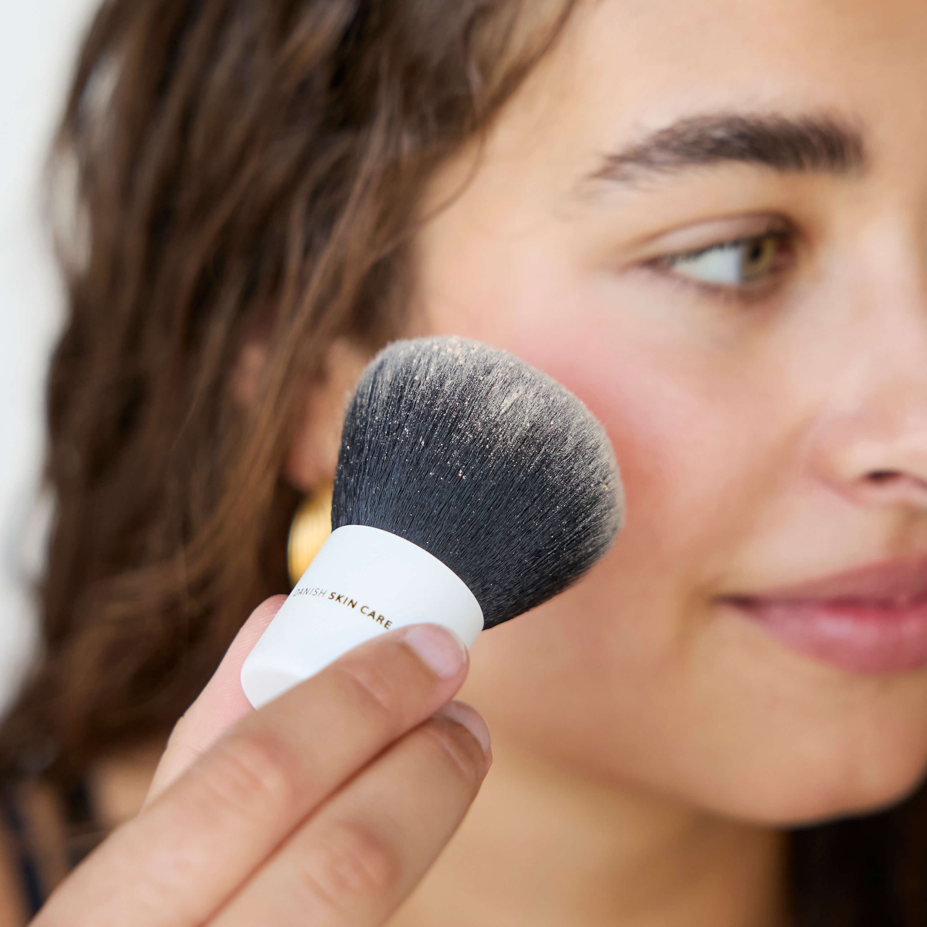 Loose Mineral Powder Foundation + børste