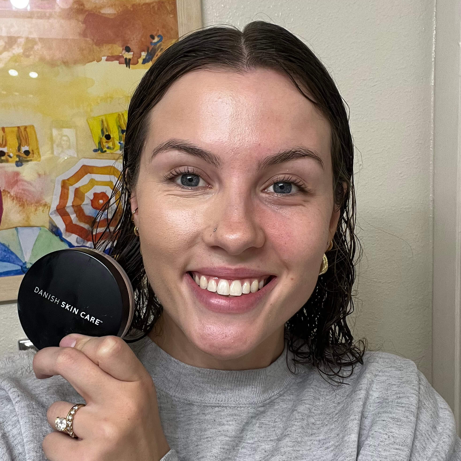 Loose Mineral Powder Foundation + børste